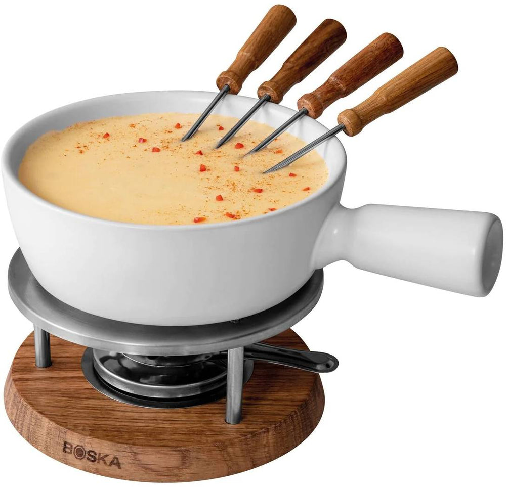 Boska Fondueset - 4 personen - wit