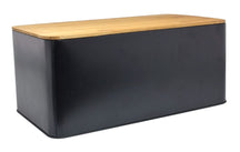 Imperial Kitchen Bread Bin with Shelf - Matte Black