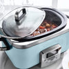 GreenPan Slowcooker - 6.0 liter - Blue Haze - keramische anti-baklaag