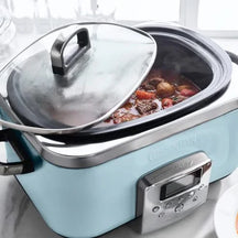 GreenPan Slow Cooker - 6.0 liter - Blue Haze - Ceramic non-stick coating