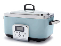 GreenPan Slow Cooker - 6.0 liter - Blue Haze - Ceramic non-stick coating