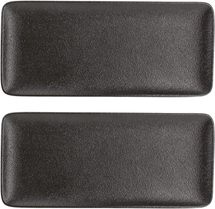 Fine2Dine Bord Dusk Zwart 22 x 10 cm - 2 stuks