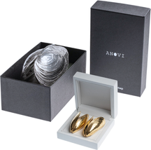 Anovi Mussel cutlery gilded 2-piece with Anovi Mussel scoop