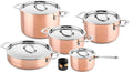 DUCQ Copper Pan Set 5-Piece