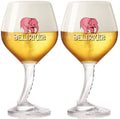 Delirium Bierglas op Voet - 330 ml - 2 stuks