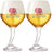 Delirium Bierglas op Voet - 330 ml - 2 stuks