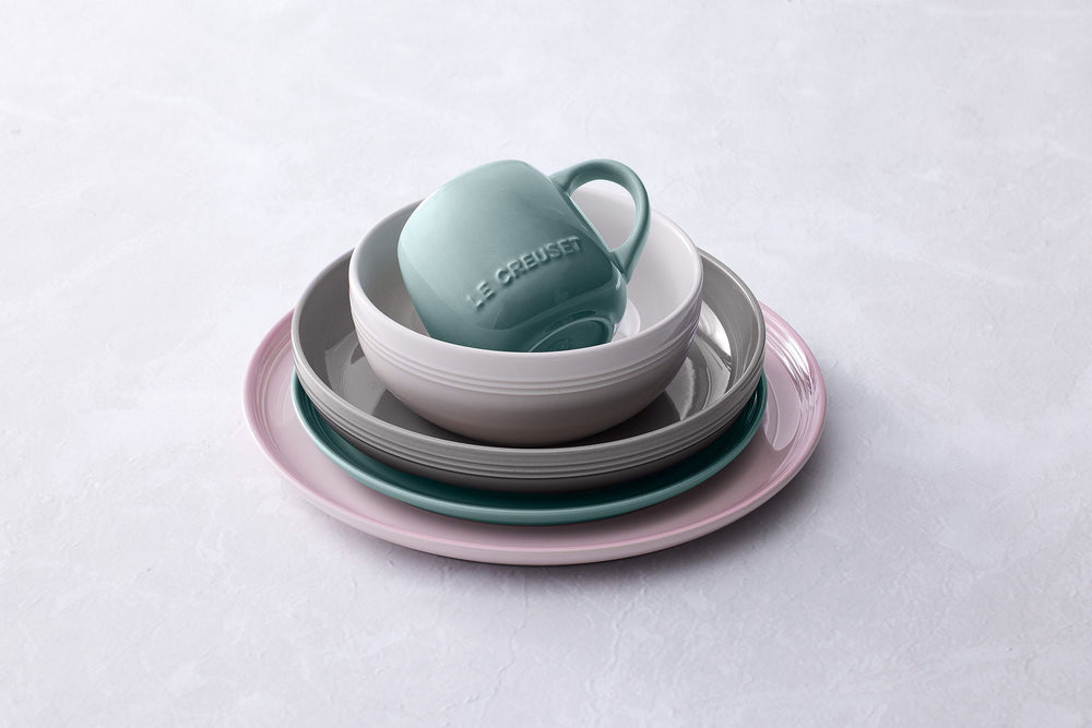 Le Creuset Breakfast Plate Coupe Sea Salt ø 22 cm