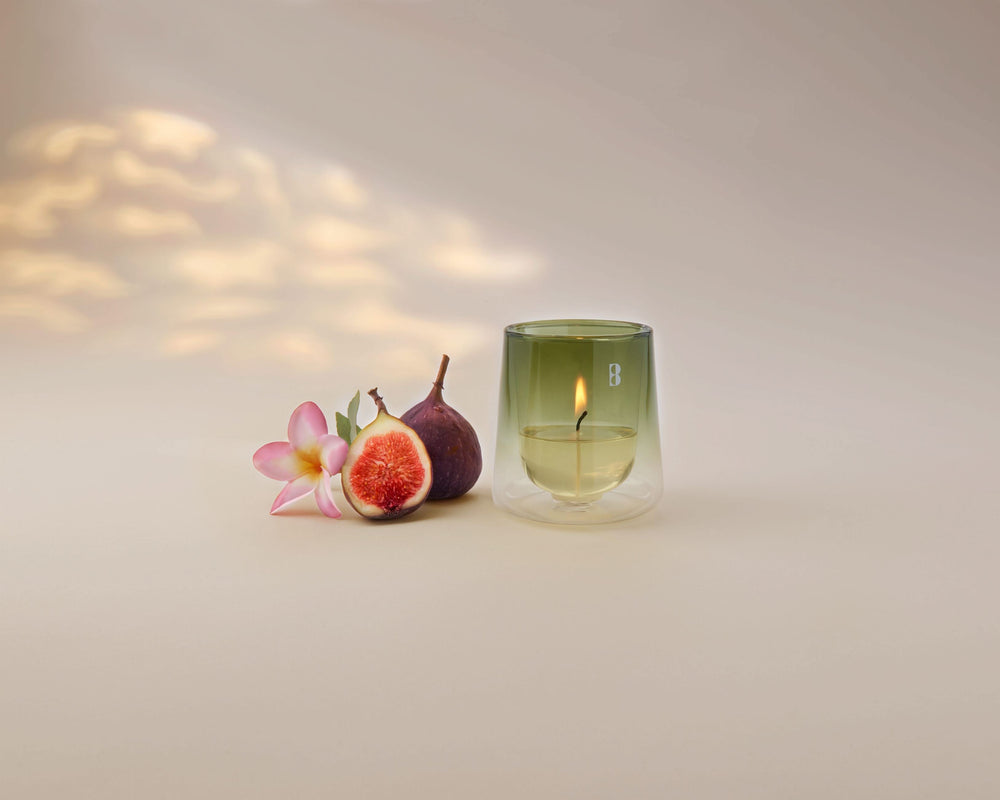 
Bolsius Scented Candle Clean Light Starterkit Gardenia / Fig