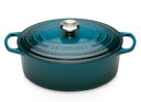 Le Creuset Braadpan Signature - Ovaal - Deap Teal - ø 29 cm / 4.7 liter