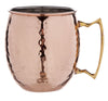 Cosy & Trendy Cocktailbeker Moscow Mule - Gehamerd Koper - 450 ml