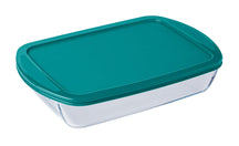 Pyrex Oven Dish - with lid - Cook & Store - 28 x 20 x 5 cm / 1.6 Liter