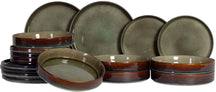 Cosy & Trendy Dinnerware Set Quintana Green 18-Piece