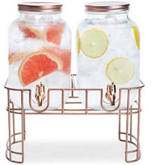 Cosy & Trendy Drink Dispenser - with holder - 2 x 3 Liters