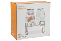 Cosy & Trendy Drink Dispenser - with holder - 2 x 3 Liters