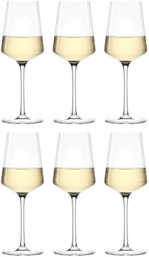 Leonardo White Wine Glasses Puccini 400 ml - 6 Pieces