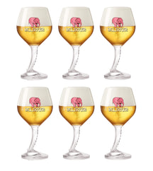 Delirium Beer Glasses on Foot 330 ml - 6 Pieces