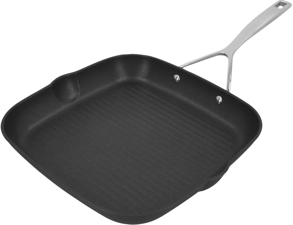 Demeyere Griddle Pan Alu Pro 5 Duraslide Titanium - 28 x 28 cm