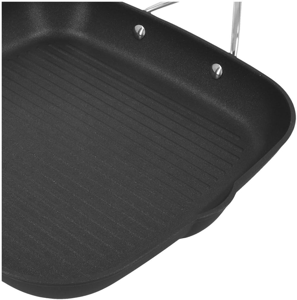 Demeyere Griddle Pan Alu Pro 5 Duraslide Titanium - 28 x 28 cm