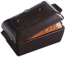 Emile Henry Bread Baking Dish Fusain - 22 x 15 cm / 2.2 Liter