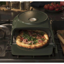 Fernus & Friends Pizza Oven Fernus - for Stove - duck green - for ø 26 cm pizzas