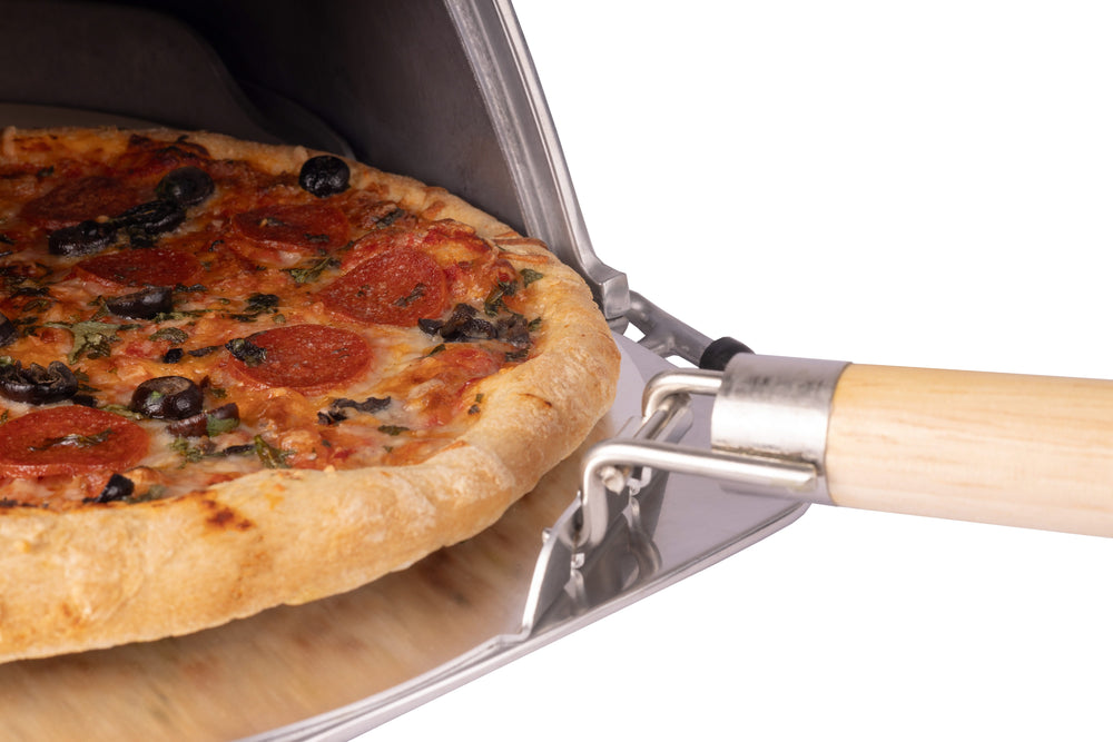 Fernus & Friends Pizza Oven - voor Fornuis - pure polished aluminium - voor ø 26 cm pizza's