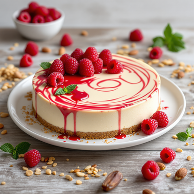 Aardbei cheesecake