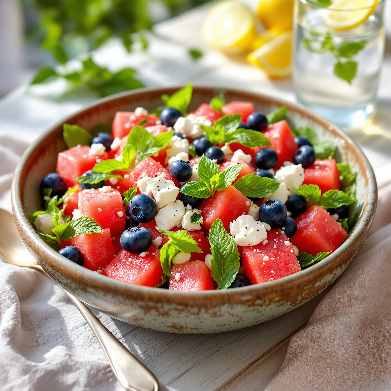 Een zomerse en super makkelijke salade