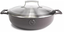 Saveur Selects Snack Pan Voyage - Rabbit Grey - ø 30 cm - Enamel non-stick coating