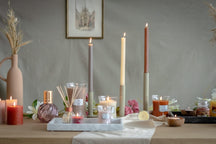 
Bolsius Pillar Candle Rustic Misty Pink - 13 cm / ø 7 cm