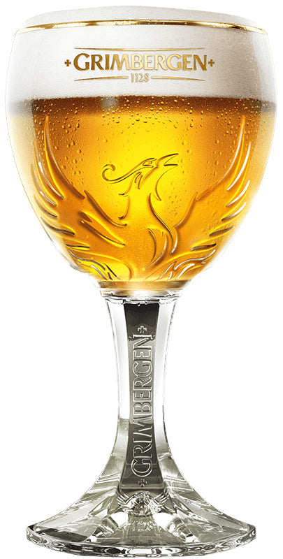 Grimbergen Bierglazen op Voet - 330 ml - 6 stuks