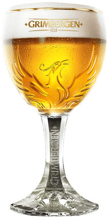 Grimbergen Beer Glasses on Foot 330 ml - 6 Pieces