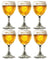 Grimbergen Bierglazen op Voet - 330 ml - 6 stuks