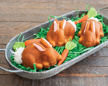 Nordic Ware Baking Tray Baby Bunny Copper - 6 Pieces