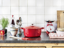 BK Casserole Bourgogne Chili Red - ø 24 cm / 4.2 Liter