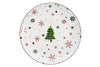 Studio Tavola Kerstservies - Porselein - Rood - 18-delig / 6 personen