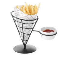 Hendi Chip Bag Holder With Sauce Holder