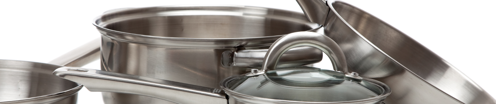 How do you maintain a stainless steel pan?