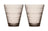 Iittala Glass Kastehelmi Linen 300 ml - 2 Pieces