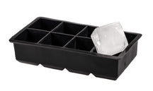 Sareva Ice Cube Mold - 8 large ice cubes - Silicone - Easy Release - Reusable