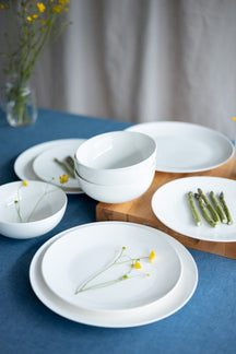 Jay Hill Diner Plates Saba ø 27 cm - New Bone Porcelain - 4 pieces