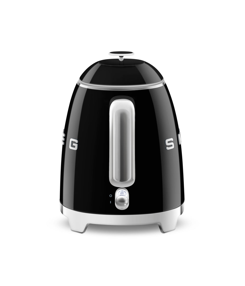 SMEG Waterkoker Mini - 1400 W - zwart - 800 ml - 3 kops - KLF05BLEU