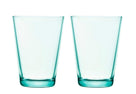 Iittala Long drink glasses Kartio - Water green - 400 ml - 2 pieces