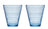 Iittala Glazen Kastehelmi - Aqua - 300 ml - 2 stuks