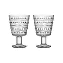 Iittala Glass Kastehelmi Clear 260 ml - 2 Pieces