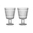 Iittala Glass Kastehelmi Clear 260 ml - 2 Pieces