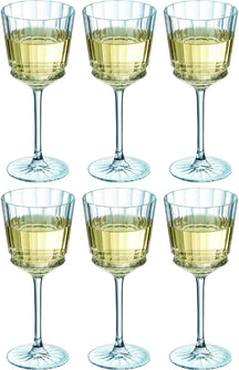 Cristal d'Arques White Wine Glasses Macassar 250 ml - 6 Pieces