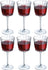 Cristal d'Arques Red Wine Glasses Macassar 350 ml - 6 Pieces