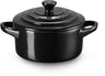 Le Creuset Serving Pan / Mini Casserole - Signature - Black Onyx - ø 10 cm / 250 ml