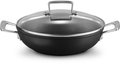 Le Creuset Skillet - with lid - Les Forgees TNS - ø 24 cm / 2.3 Liter - standard non-stick coating