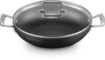 Le Creuset Skillet - with lid - Les Forgees TNS - ø 28 cm / 3.2 Liter - standard non-stick coating